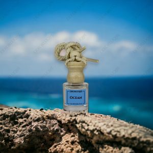 DEKORLUQUE Okyanus Araç Kokusu, Dekoratif Asmalı Araba Kokusu, İpli Araç Parfümü, Dolap Kokusu 8 ml