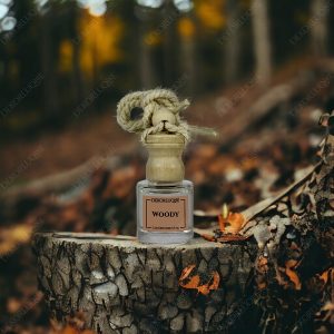 DEKORLUQUE Odunsu Araç Kokusu, Dekoratif Asmalı Araba Kokusu, İpli Araç Parfümü, Dolap Kokusu 8 ml